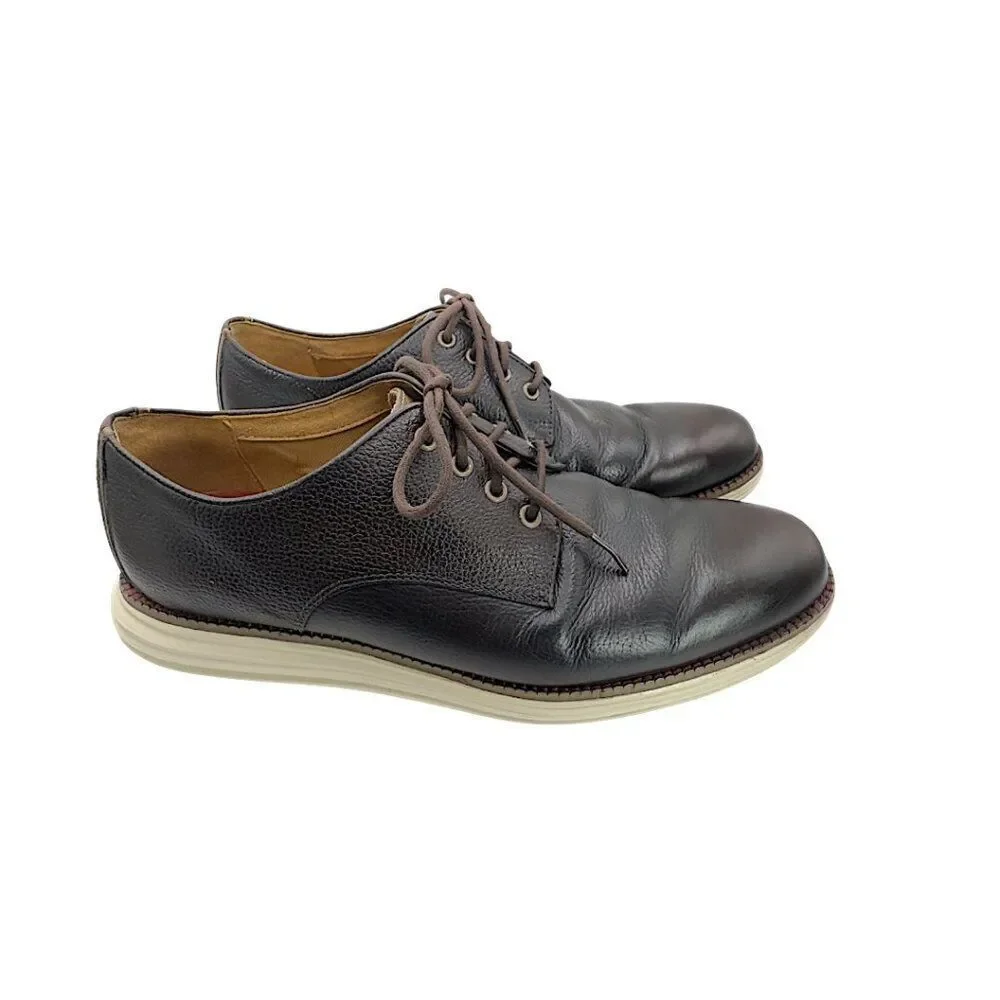 Cole Haan ØriginalGrand Oxford Men’s 9.5 Brown Leather Shoes Grand.OS